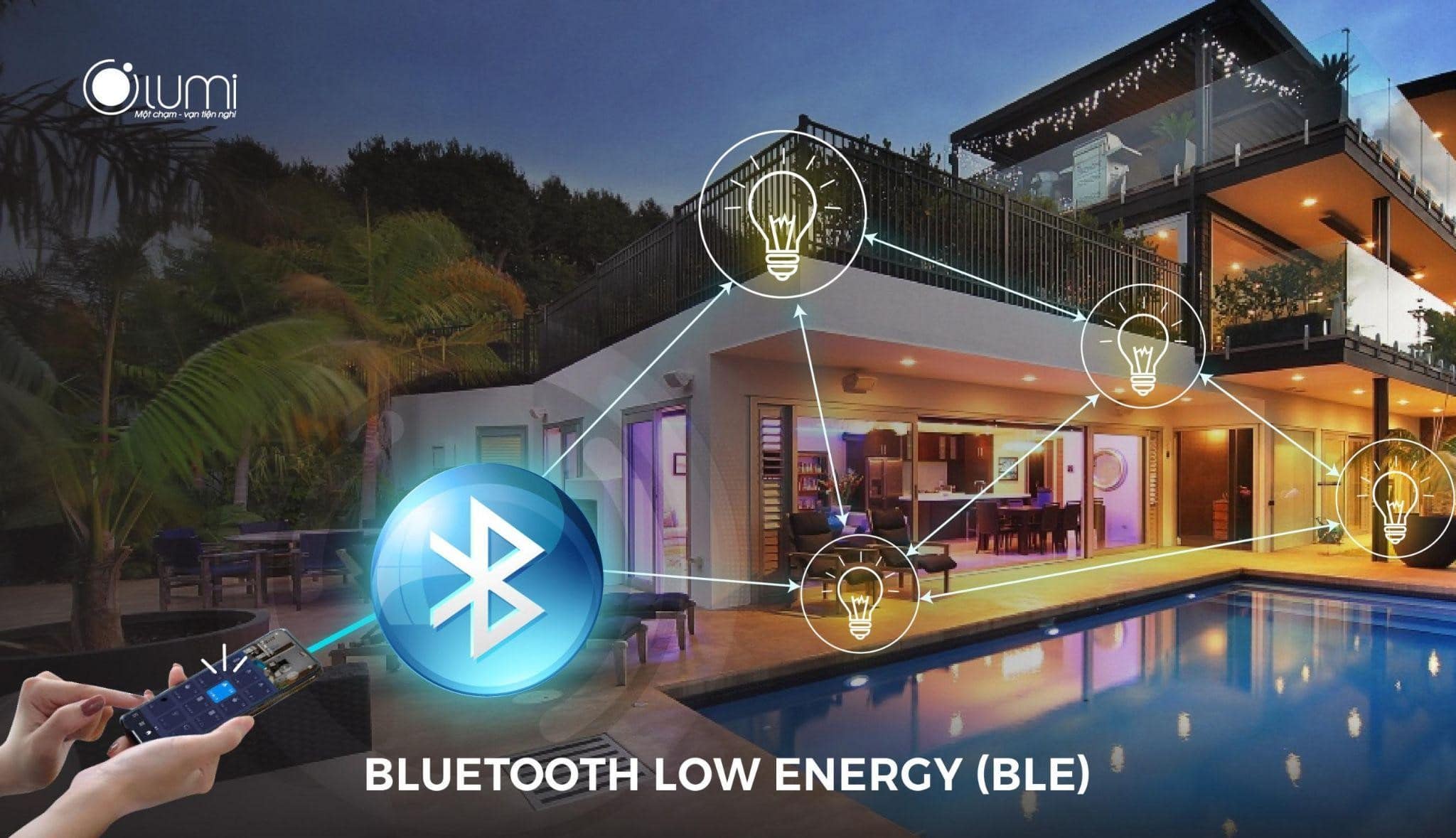 Bluetooth mesh là gì ? Ưu điểm của công nghệ Bluetooth mesh 3 Bluetooth mesh là gì